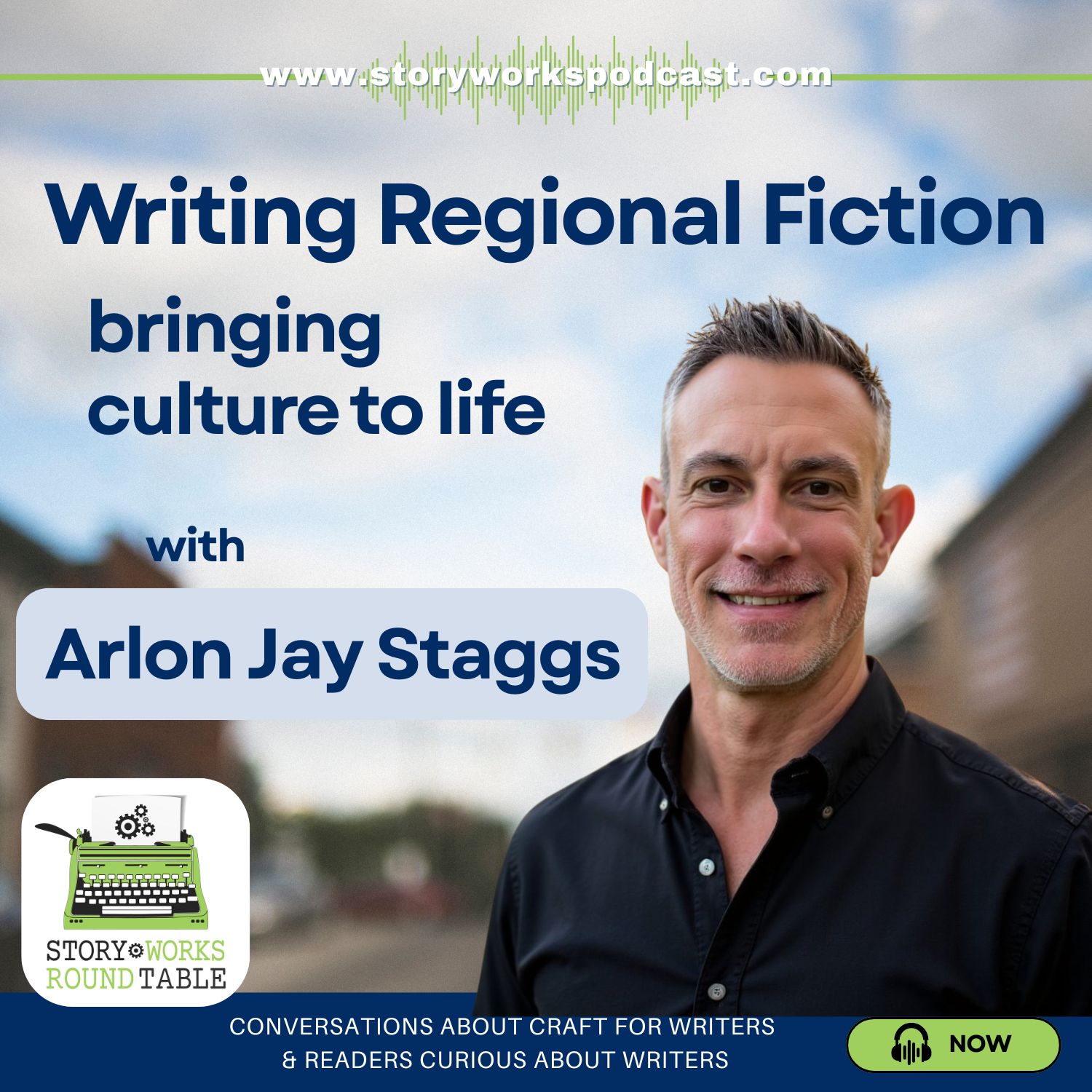 Alida Winternheimer & Catherine Lyon, authors, stand before a bookcase full of books. 
