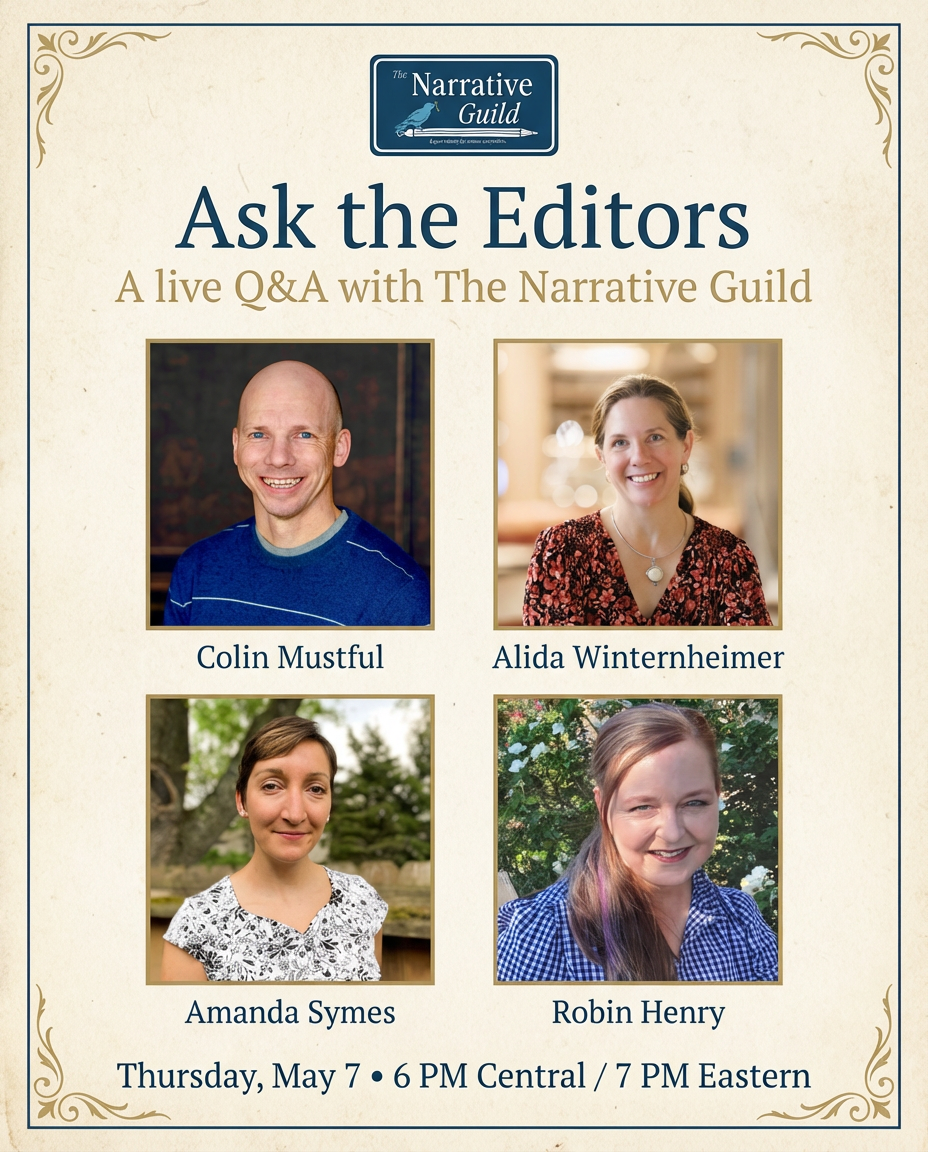 Beyond the Hook, a free live webinar by Alida Winternheimer about everything you really need to know about your opening scene.